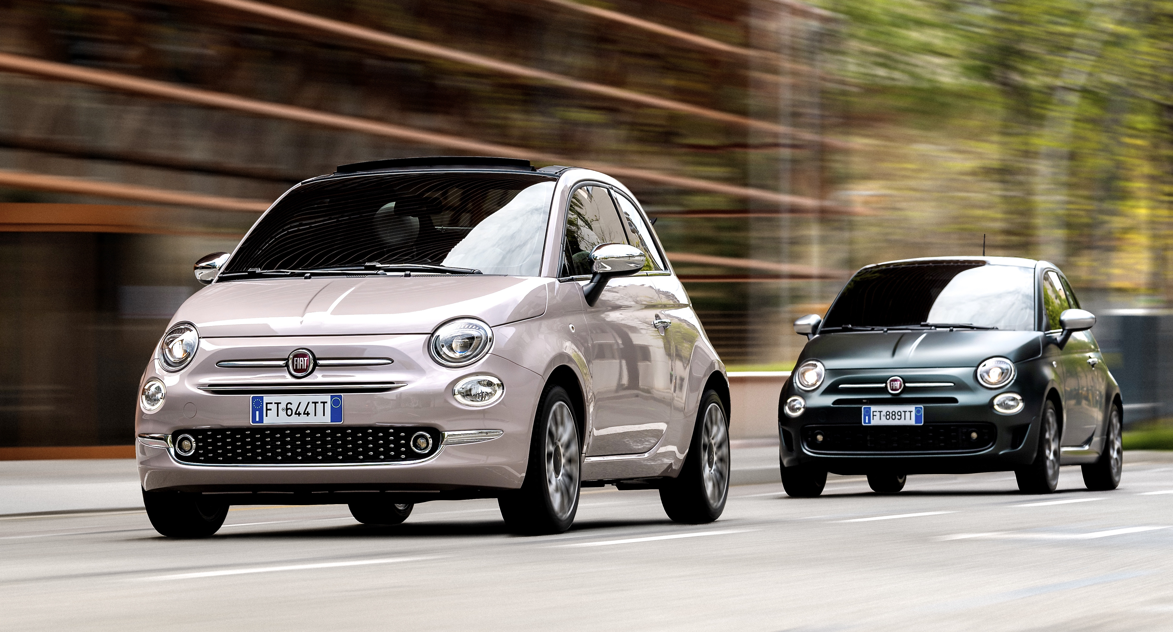 Fiat 500 Star und Rockstar.
Foto: Auto-Medienportal.Net/Fiat