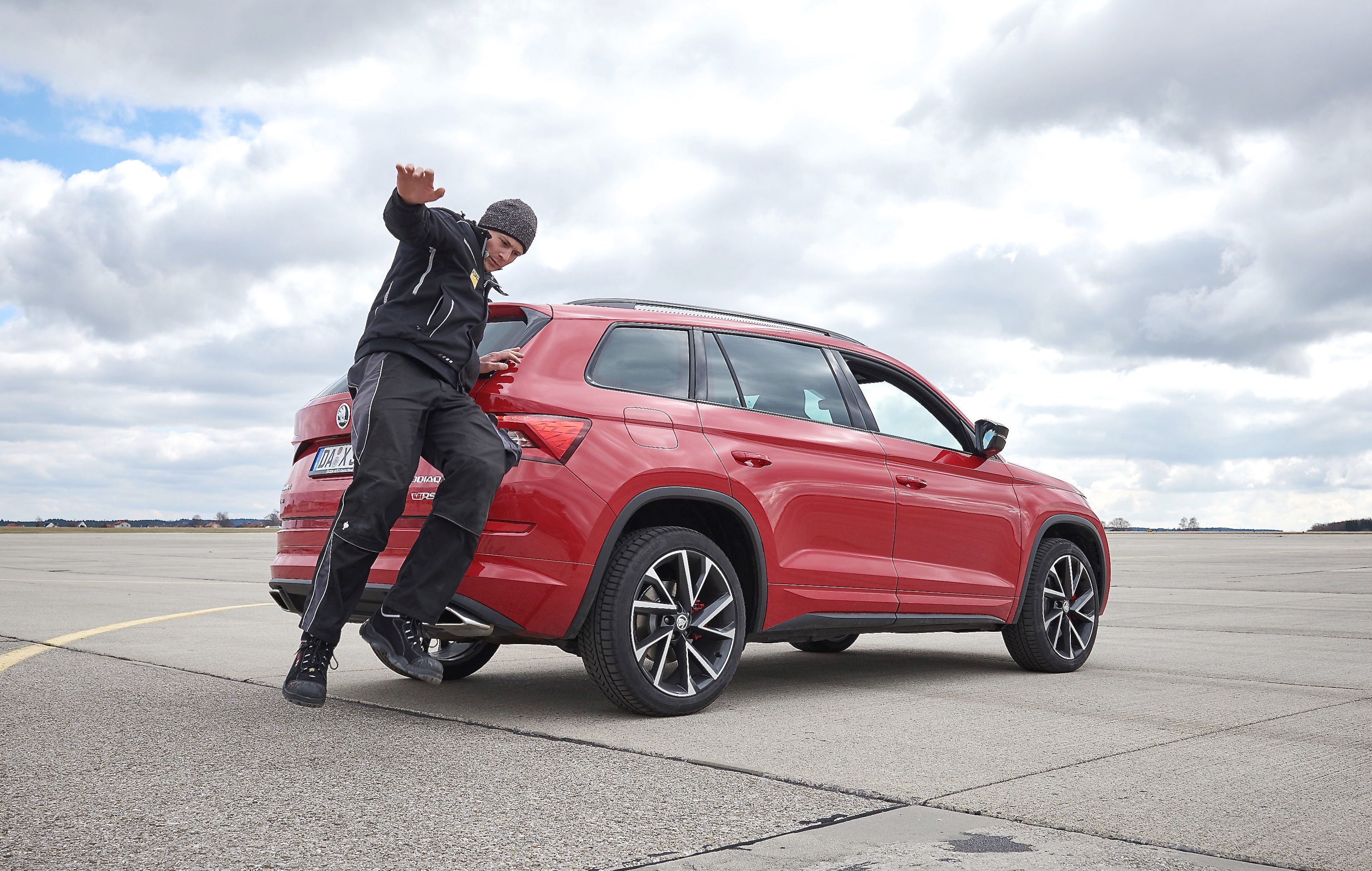 ADAC-Test: Notbremssysteme beim Rückwärtsfahren.
Foto: Auto-Medienportal.Net/ADAC