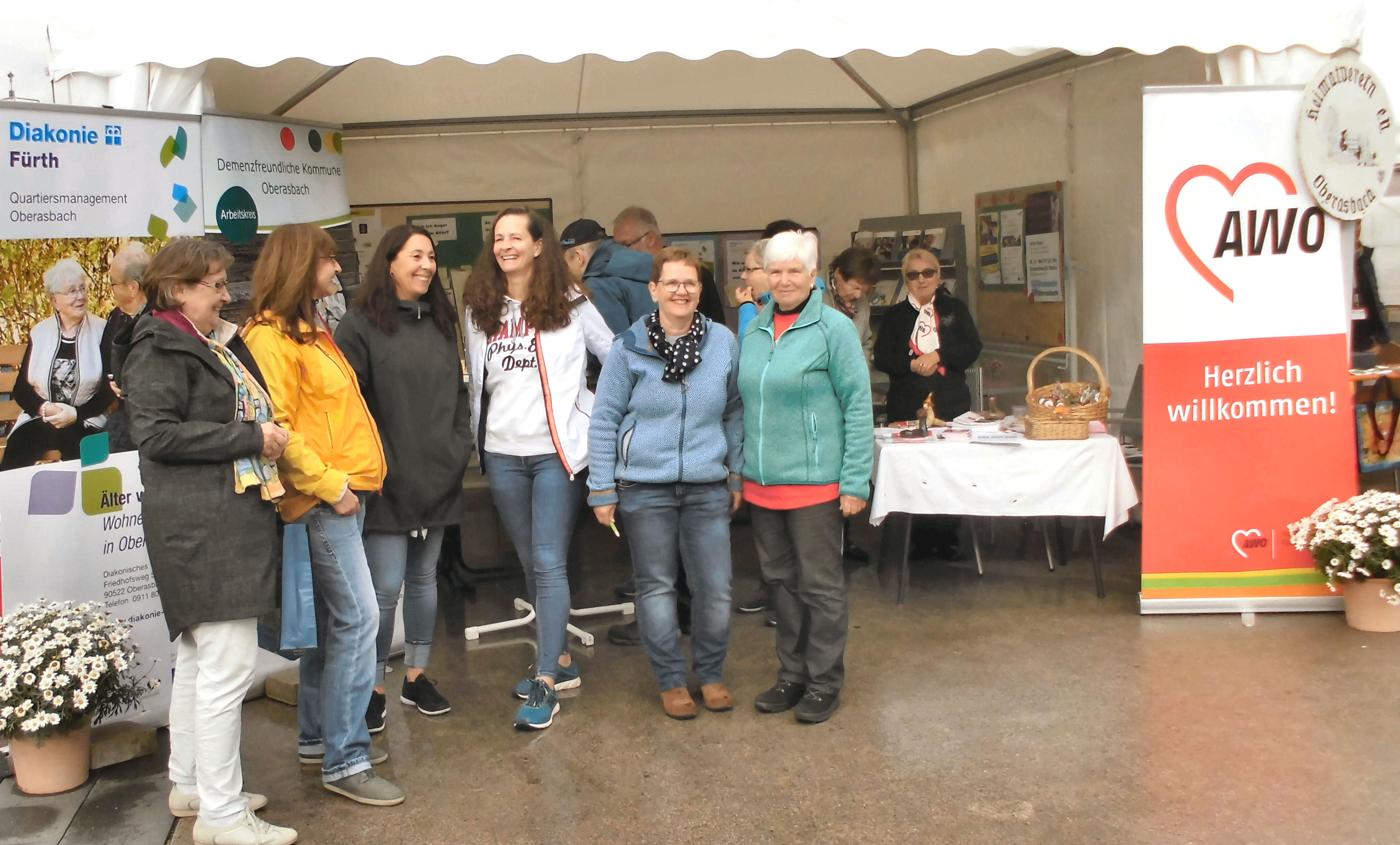 Das engagierte Team der AWO Oberasbach