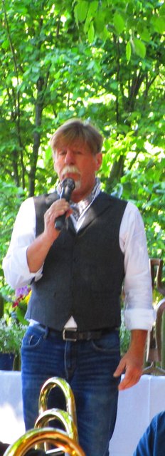 Gerhard März vom Kulturcafé