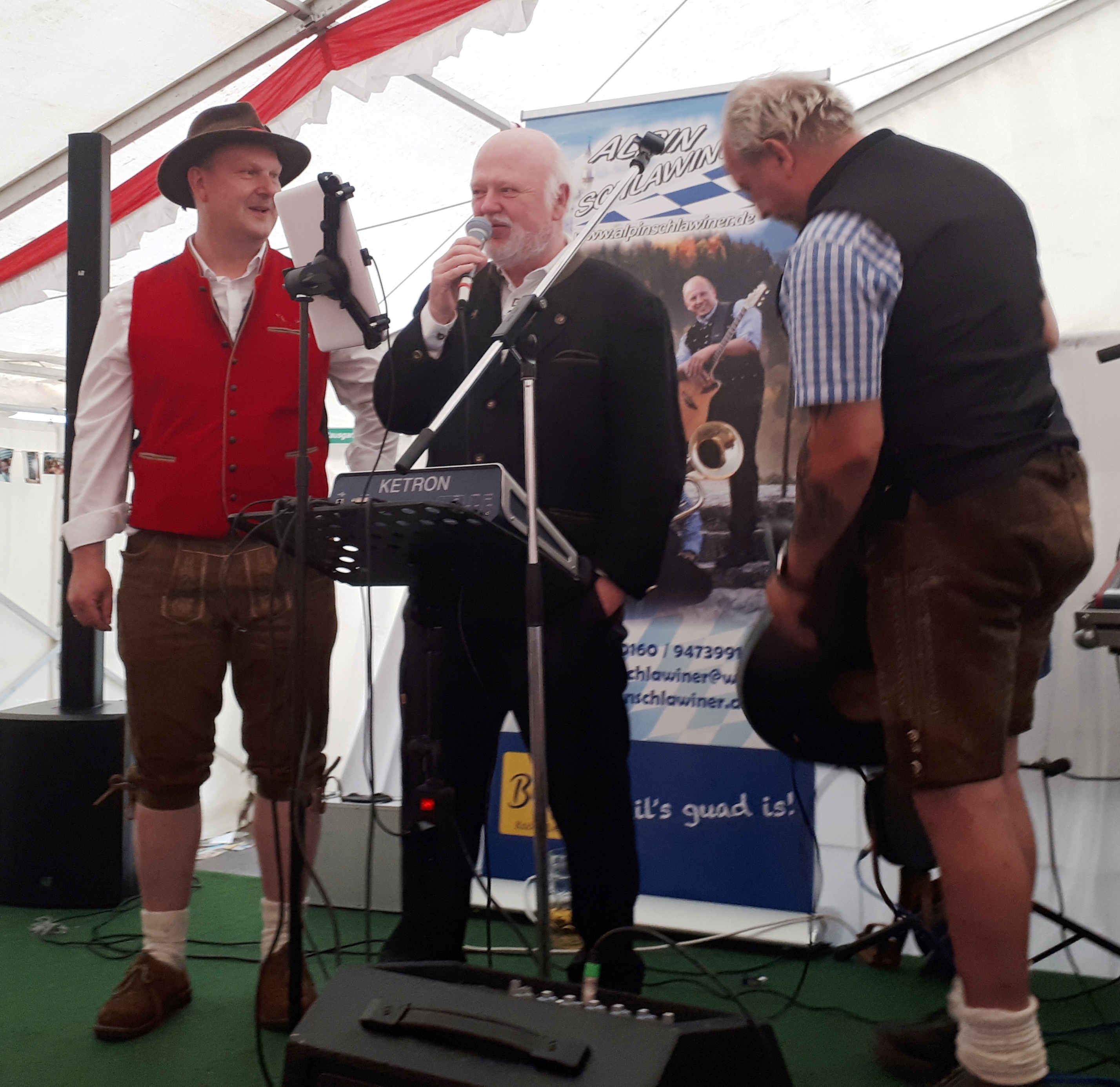 Wolfgang Köhler bei der Eröffnung
