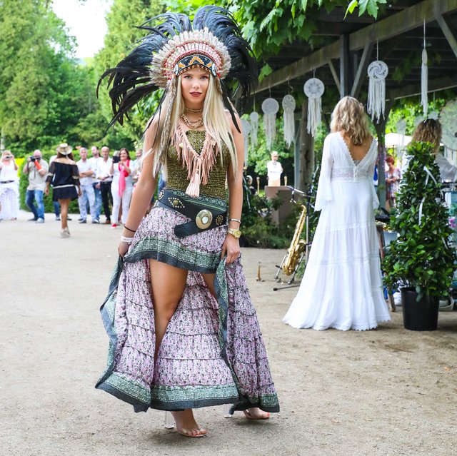 Ibiza-Fashionshow im DORMERO Schlosshotel Reichenschwand. | Foto: © Nicole Fuchsbauer