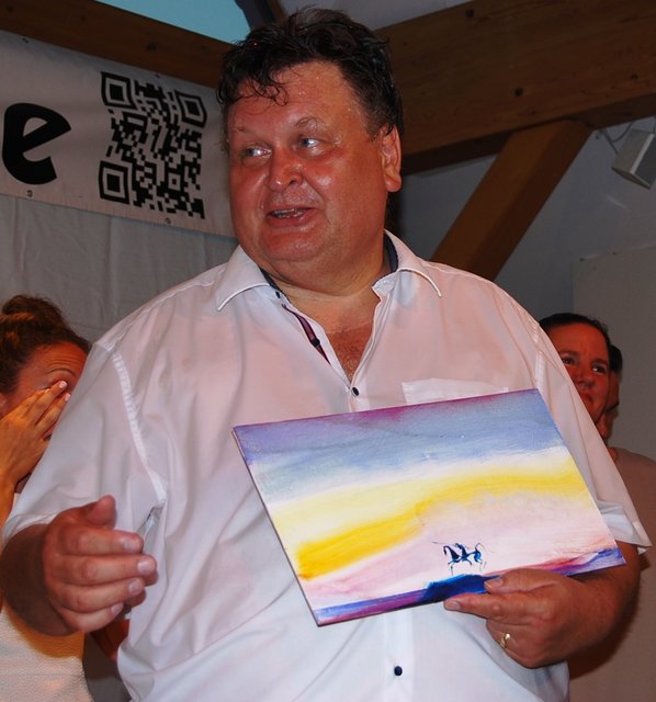 Stefan Kalmers mit den Amazonen