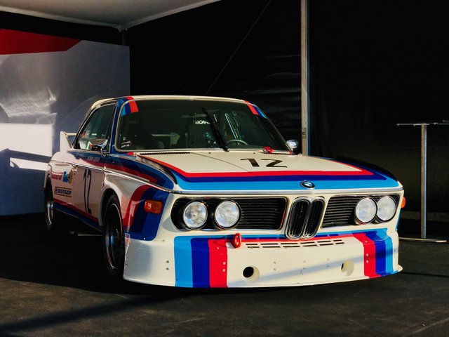 Die M GmbH von BMW war u.a. mit diesem Werks-BMW CSL von 1973 an den Norisring gekommen. | Foto: Peter Maskow