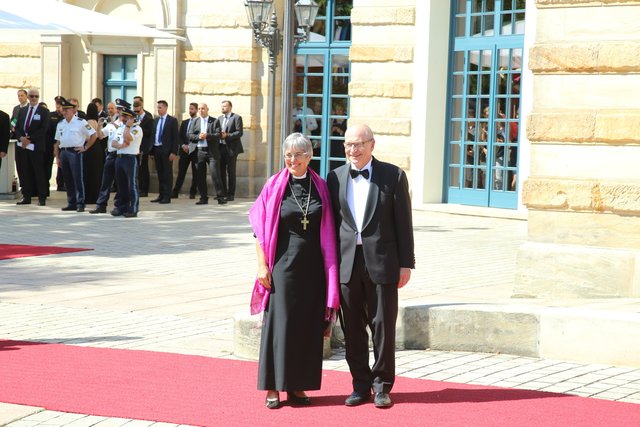 Regionalbischöfin Dr. Dorothea Greiner mit Ehemann Gottfried