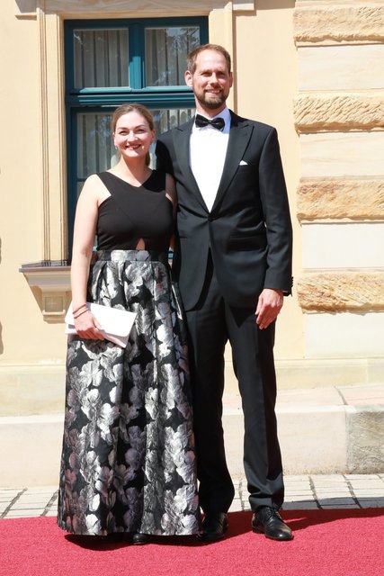 Die Bayerische Digitalministerin Judith Gerlach mit Ehemann Tobias Nitsch