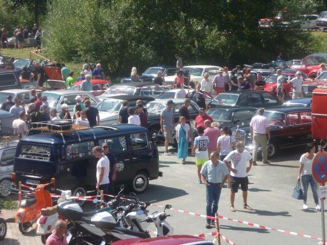 Oldtimertreffen in Aufseß, das im Städtedreieck Bamberg, Bayreuth und Forchheim liegt. | Foto: Horst Krämer