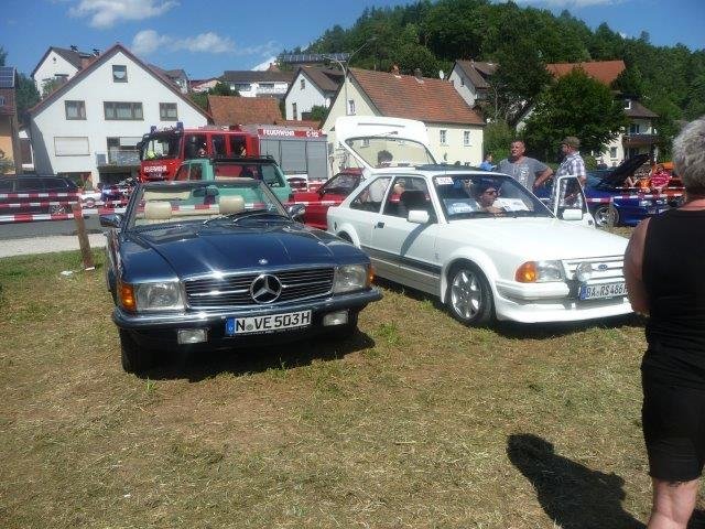 Oldtimertreffen in Aufseß, das im Städtedreieck Bamberg, Bayreuth und Forchheim liegt. | Foto: Horst Krämer