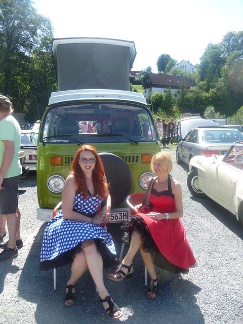 Oldtimertreffen in Aufseß, das im Städtedreieck Bamberg, Bayreuth und Forchheim liegt. | Foto: Horst Krämer