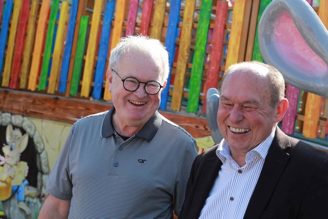 Erster Rundgang am Herbstvolksfest 2019.  | Foto: Udo Dreier