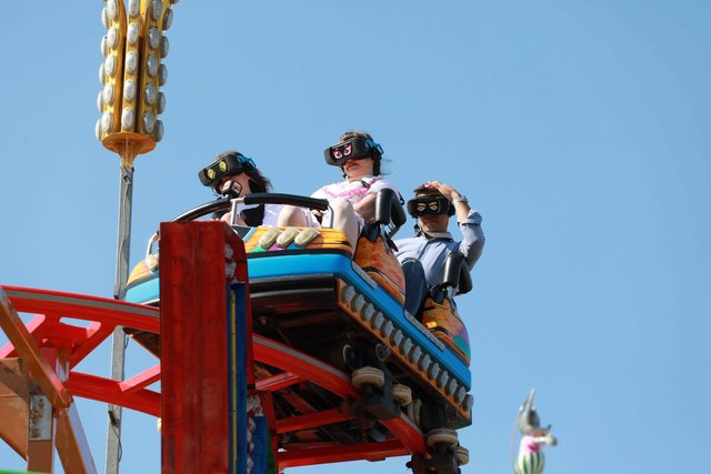 Erster Rundgang am Herbstvolksfest 2019.  | Foto: Udo Dreier