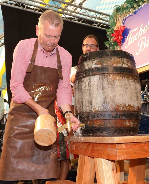 Eröffnung des Nürnberger Herbstvolksfestes. | Foto: Udo Dreier
