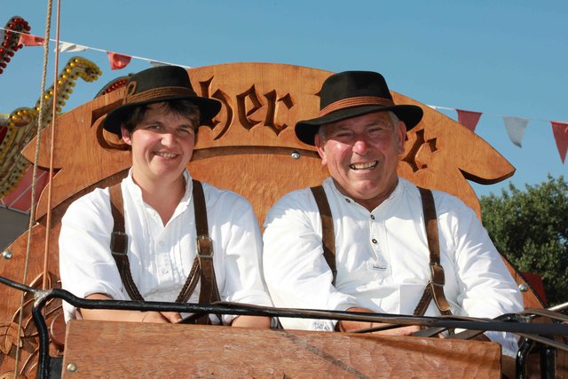 Eröffnung des Nürnberger Herbstvolksfestes. | Foto: Udo Dreier