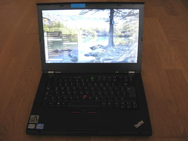 Aktuelles Linux (Ausgabe 2019) openSUSE 15.1 Leap
auf Lenovo Notebook T420 aus dem Jahr 2011. | Foto: LUG-Noris
