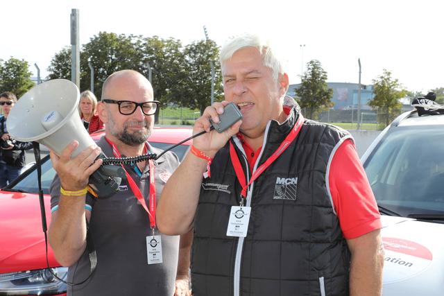 Organisator Uwe Wießmath und Peter Brandmann (MCN).