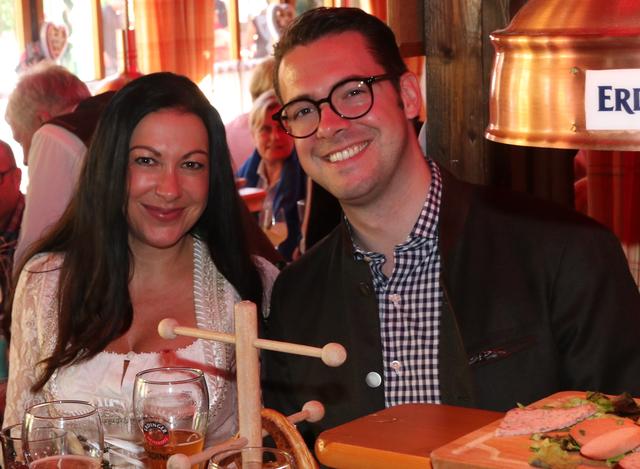 Top-Strafverteidiger Maximilian Bär mit Andrea Stiegler (Kunstakademie).