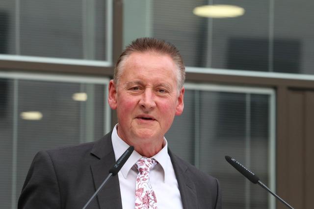Festakt zum Abschluss des Aufbaus des Bayerischen Landesamts für Statistik in Fürth. | Foto: Udo Dreier