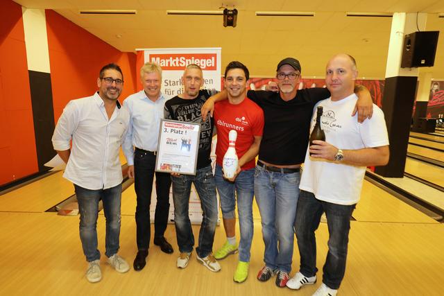 Den 3. Platz belegten die Spieler von DBL - Deutsche Berufskleider-Leasing GmbH. | Foto: Udo Dreier
