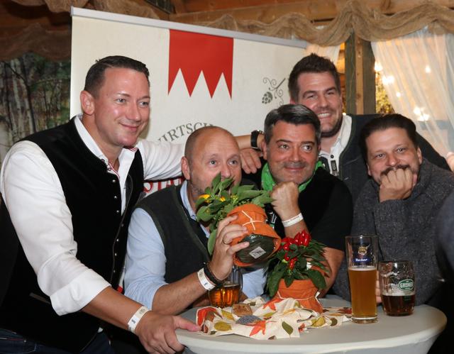 Schnappschuss vom Wirtschafts- und Medienstammtisch Fürth 2019.