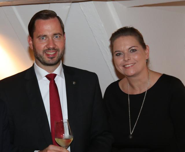 CSU-MdL Jochen Kohler mit seiner Frau Judith.
Foto: John R. Braun