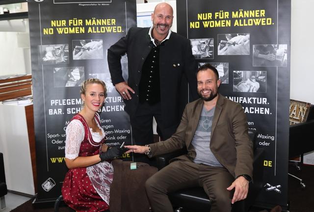 „Karosseriepflege“ nennt Herrengarage-Chef Andreas Schiller die Pflege für den Mann ...
Foto: oh