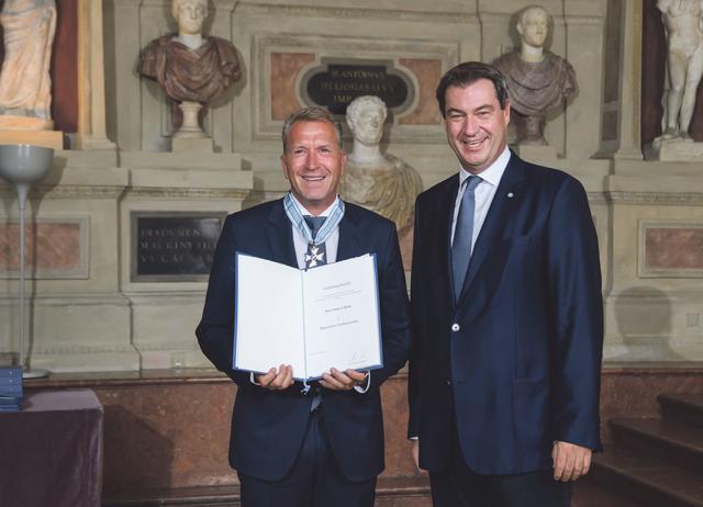 Andreas Köpke, Ex-Fußballtorwart. | Foto: Bayerische Staatskanzlei