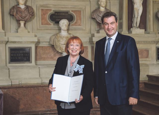 Ingrid Hofmann, Geschäftsführende Gesellschafterin der I.K. Hofmann GmbH. | Foto: Bayerische Staatskanzlei