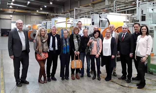 Mit der Firma Gebrüder Waasner, stand ein alteingesessenes, in der dritten Generation familiengeführtes Unternehmen auf dem Programm der französischen Delegation.