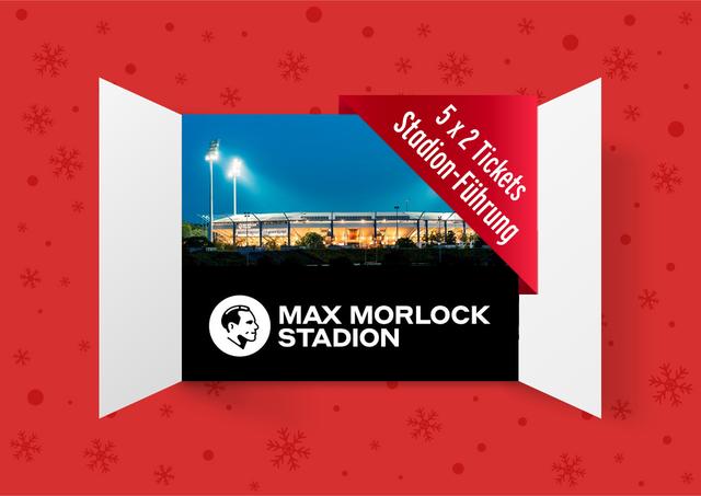 Stadionführung durch das Max Morlock Stadion Nürnberg. Jetzt mitmachen und gewinnen.