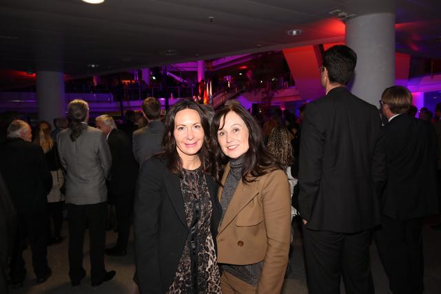 Premium-Catering-Unternehmerin Dr. Nadine Cauers-Lehrieder (li.) mit PR-Lady Sabine Michel (smic!). | Foto: Udo Dreier, John R. Braun