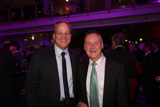 Fürths Oberbürgermeister Dr. Thomas Jung (SPD) mit Dr. Tobias Mähner, Personalvorstand Martha-Maria.