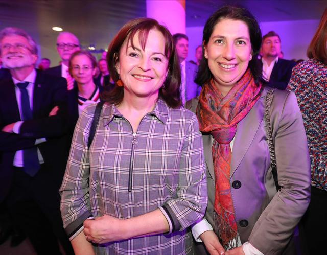 CSU-Europaabgeordnete Marlene Mortler (li.) und Katja Hessel (FDP). | Foto: Udo Dreier, John R. Braun