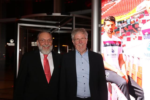 Unternehmer Konrad Schultheiß (li.) mit seinem
Vorstandschef Michael Kopper. | Foto: John R. Braun