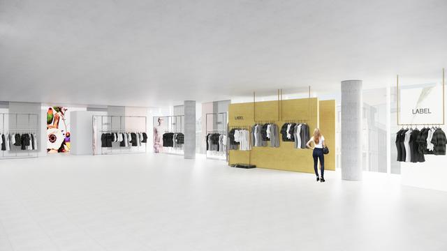 Bis September 2020: Umbau von insgesamt über 11.000 Quadratmetern bei Breuninger in Nürnberg.  | Foto: Blocher Partners