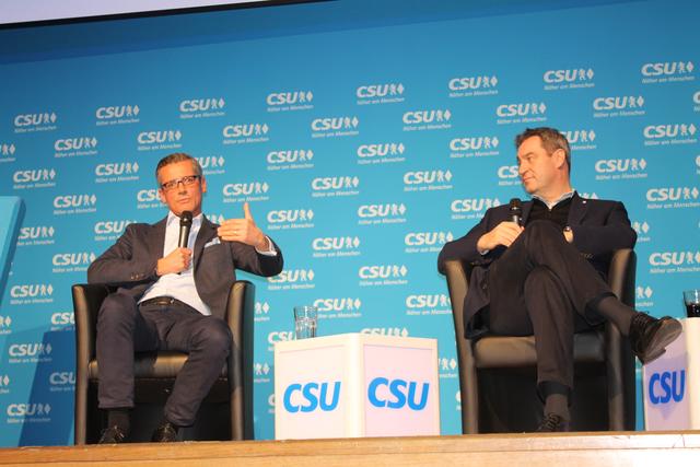 Dr. Michael Fraas hat an den Ministerpräsidenten einen großen Wunsch: Eine Forschungs- oder Wissenschaftseinrichtung für Schwabach. | Foto: Victor Schlampp