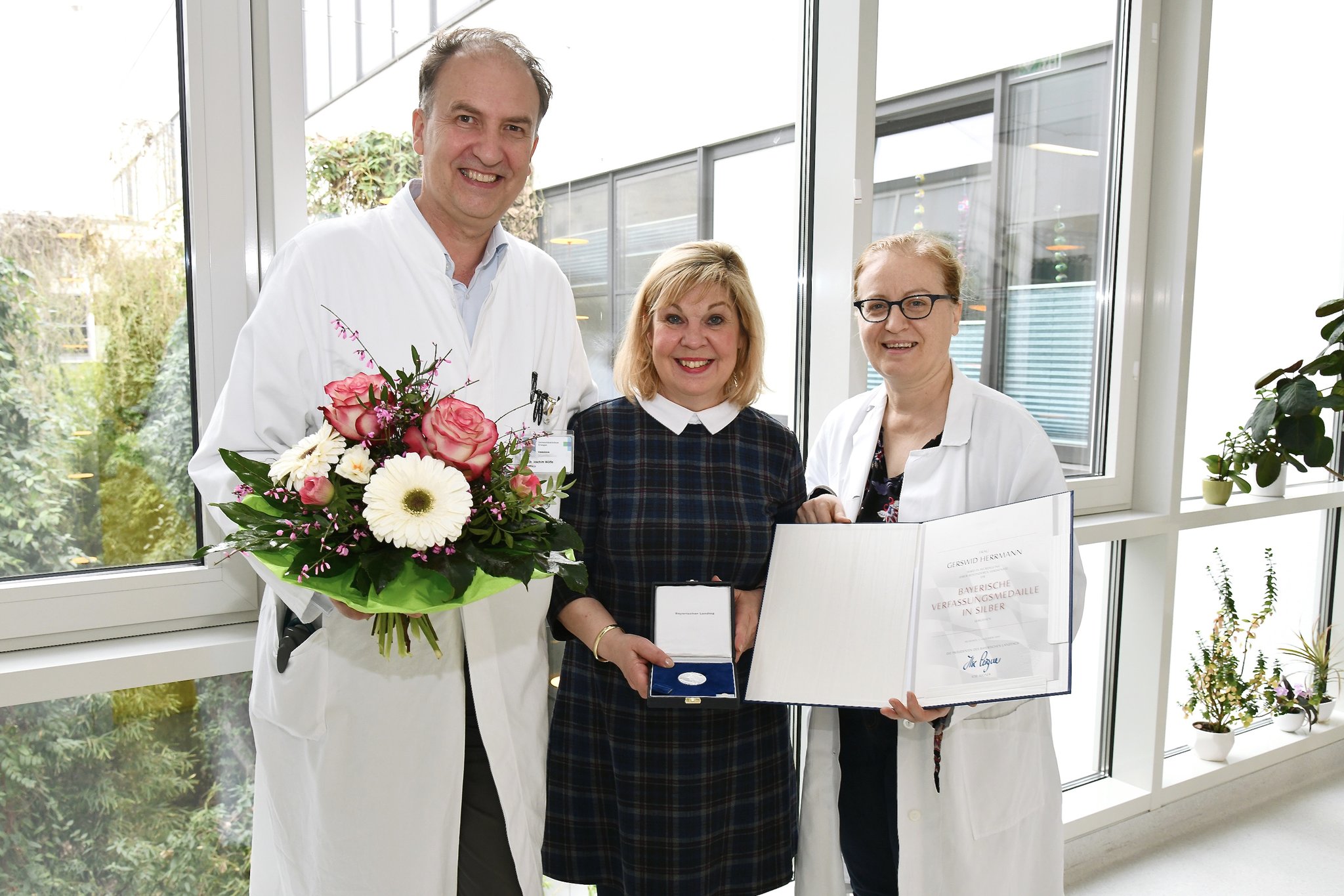Auszeichnung für soziales Engagement Gerswid Herrmann