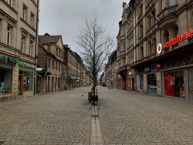 Fußgängerzone (Schwabacher Straße). | Foto: mad