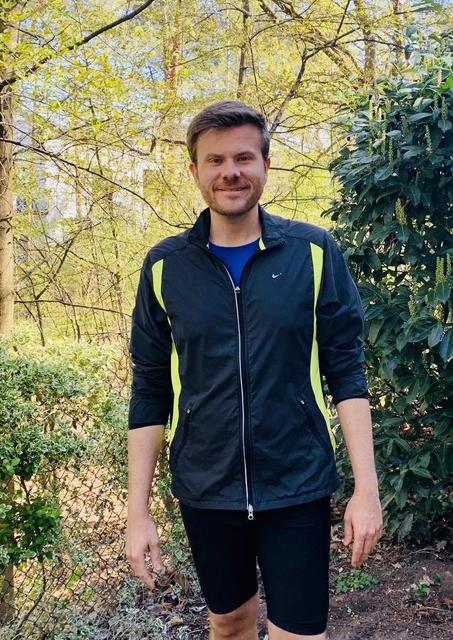 Nürnbergs neuer Oberbürgermeister Marcus König (CSU): „Auch in der Corona-Zeit ist mir sportlicher Ausgleich wichtig! Ich laufe gern, um den Kopf frei zu bekommen oder die eine oder andere Idee zu durchdenken.“ | Foto: Privat