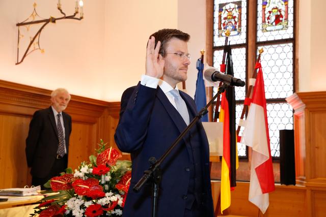 Vereidigung von Marcus König zum Nürnberger Oberbürgermeister 2020.  | Foto: Giulia Iannicelli/Stadt Nürnberg
