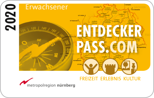 Der EntdeckerPass ist die Freizeitkarte der Metropolregion Nürnberg.