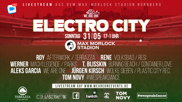 Livestream-Veranstaltungen aus dem Max Morlock Stadion Nürnberg.  | Foto: Weareoneevents