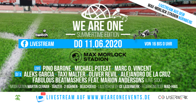 Livestream-Veranstaltungen aus dem Max Morlock Stadion Nürnberg.  | Foto: Weareoneevents