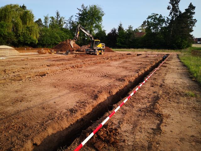 Die Baumaßnahmen schreiten voran. | Foto: Stadt Oberasbach