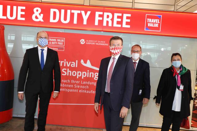 Erster Linienflug ab Nürnberg nach der Corona-Pause. | Foto: Udo Dreier
