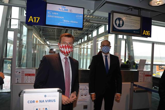 Erster Linienflug ab Nürnberg nach der Corona-Pause. | Foto: Udo Dreier