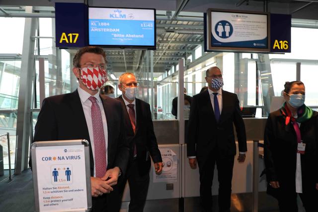 Erster Linienflug ab Nürnberg nach der Corona-Pause. | Foto: Udo Dreier