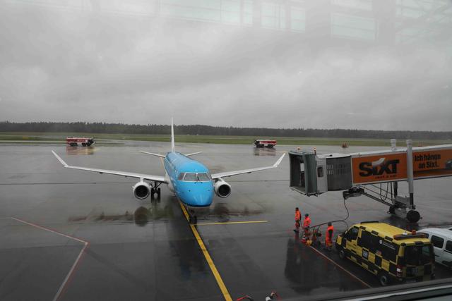 Erster Linienflug ab Nürnberg nach der Corona-Pause. | Foto: Udo Dreier