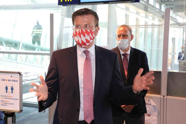 Erster Linienflug ab Nürnberg nach der Corona-Pause. | Foto: Udo Dreier