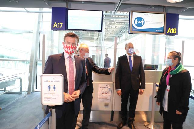 Erster Linienflug ab Nürnberg nach der Corona-Pause. | Foto: Udo Dreier