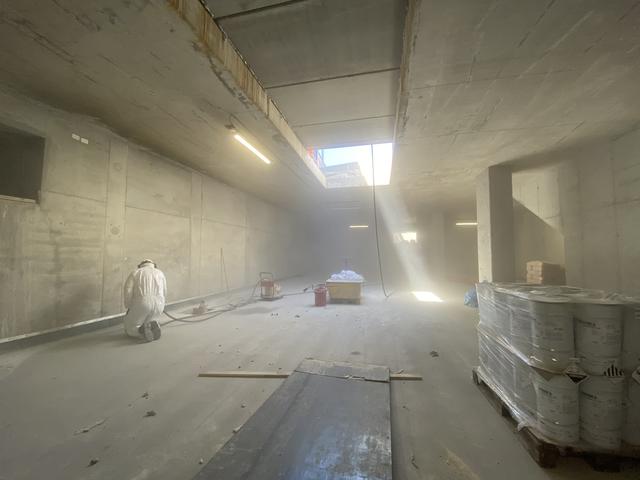 Das neue Tiefdepot des Germanischen Nationalmuseum entsteht (Juni 2020).  | Foto: Nicole Fuchsbauer